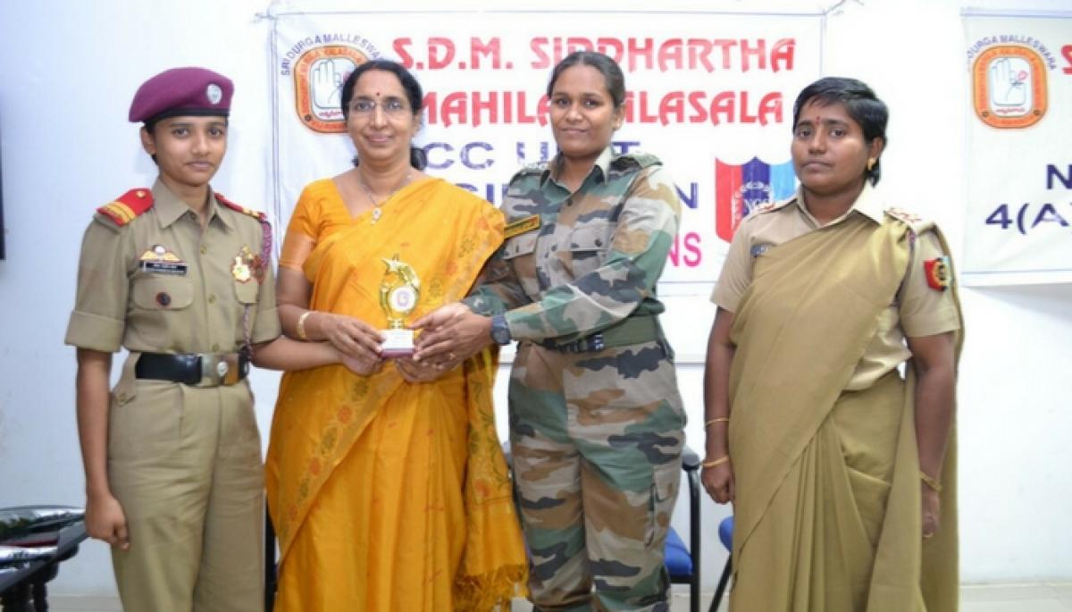 NCC Day celebrations held in Vijayawada